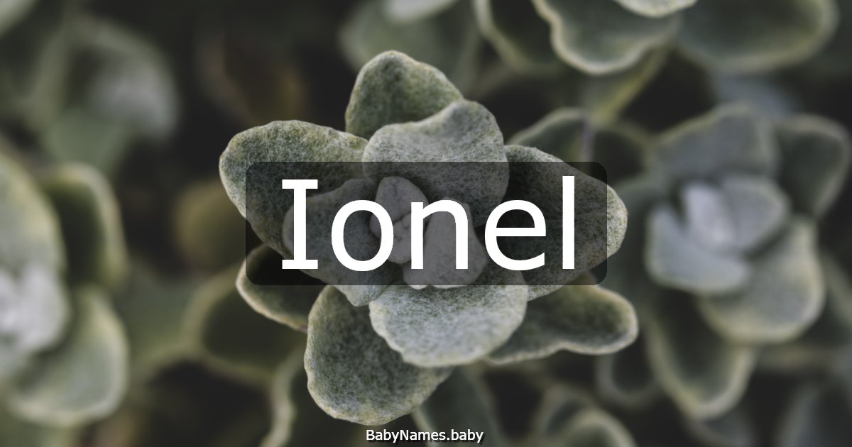 Ionel