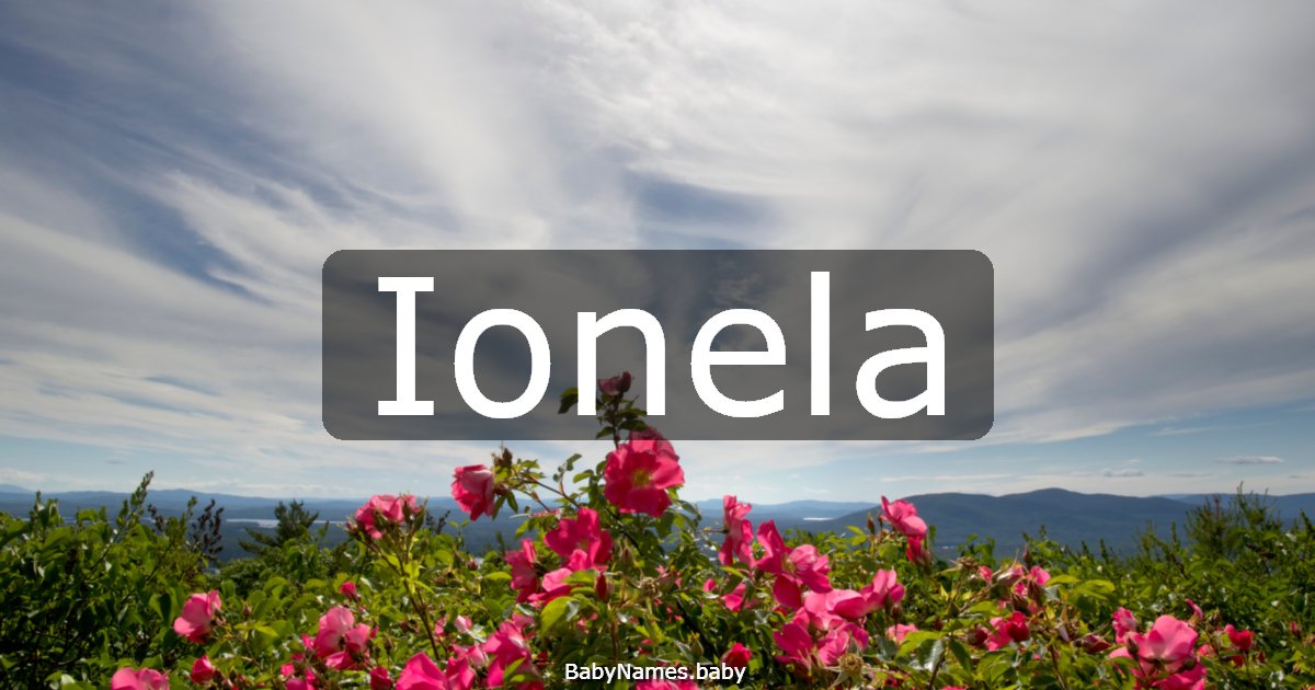 Ionela