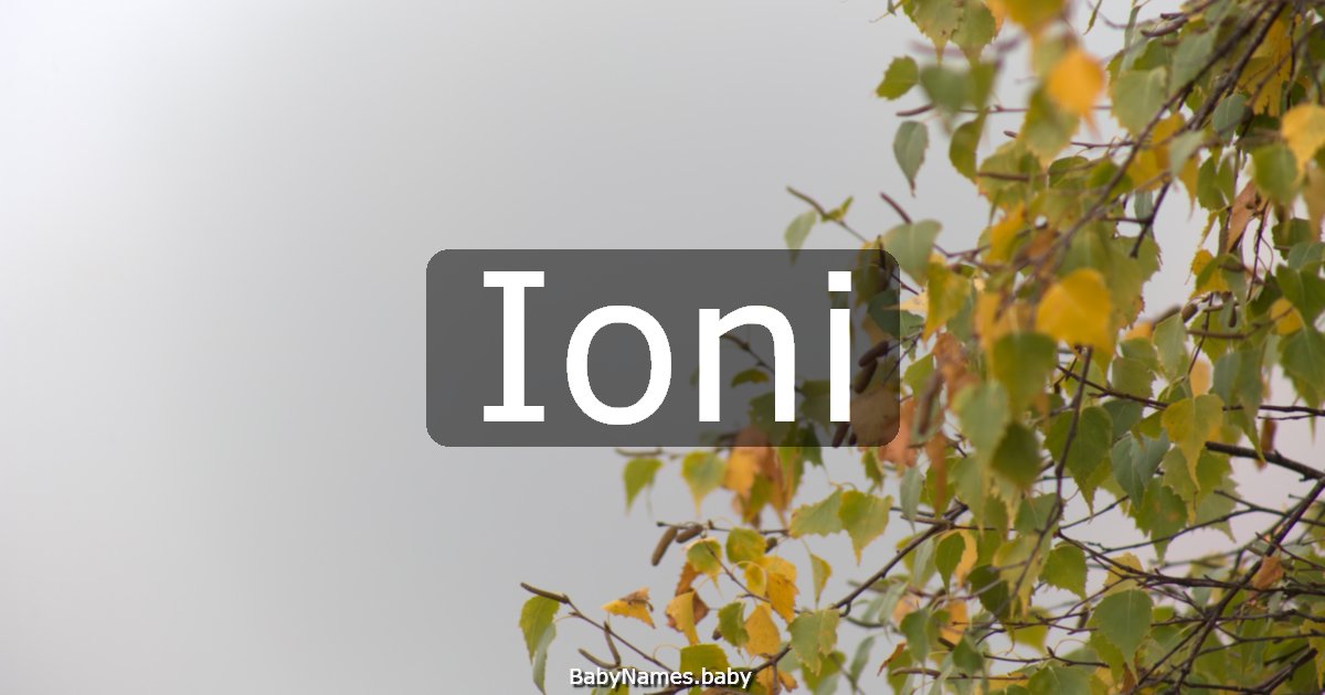 Ioni