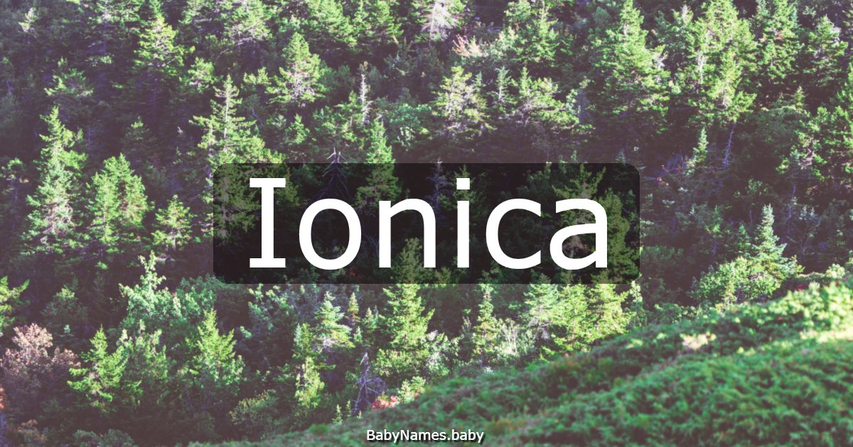 Ionica