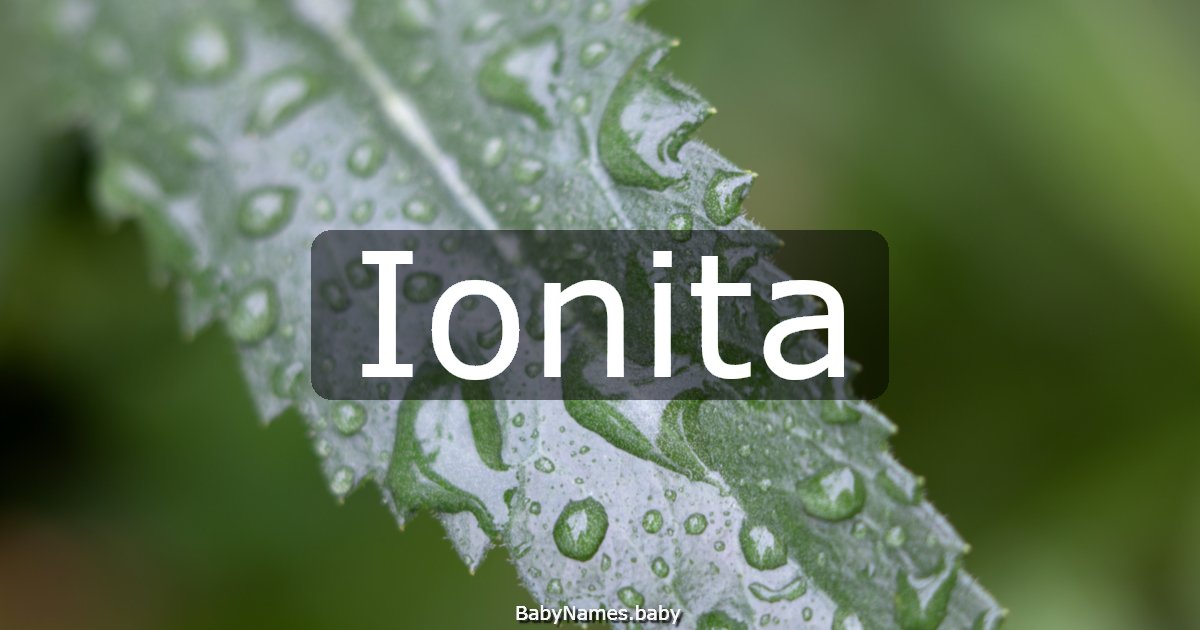 Ionita