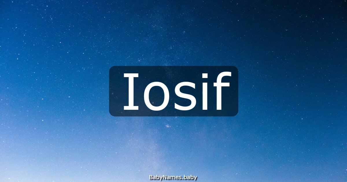 Iosif
