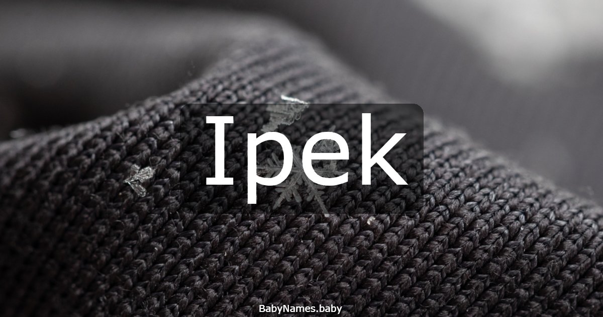 İpek