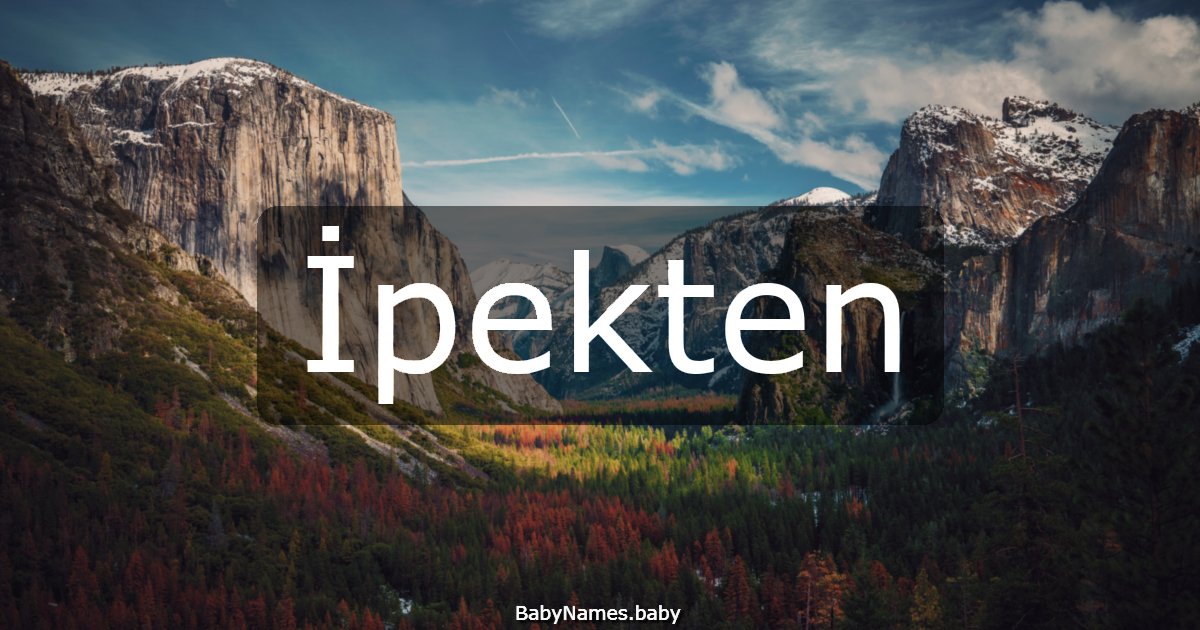 İpekten