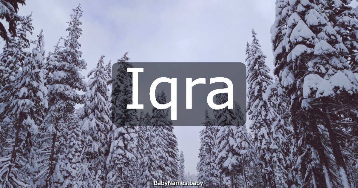 Iqra
