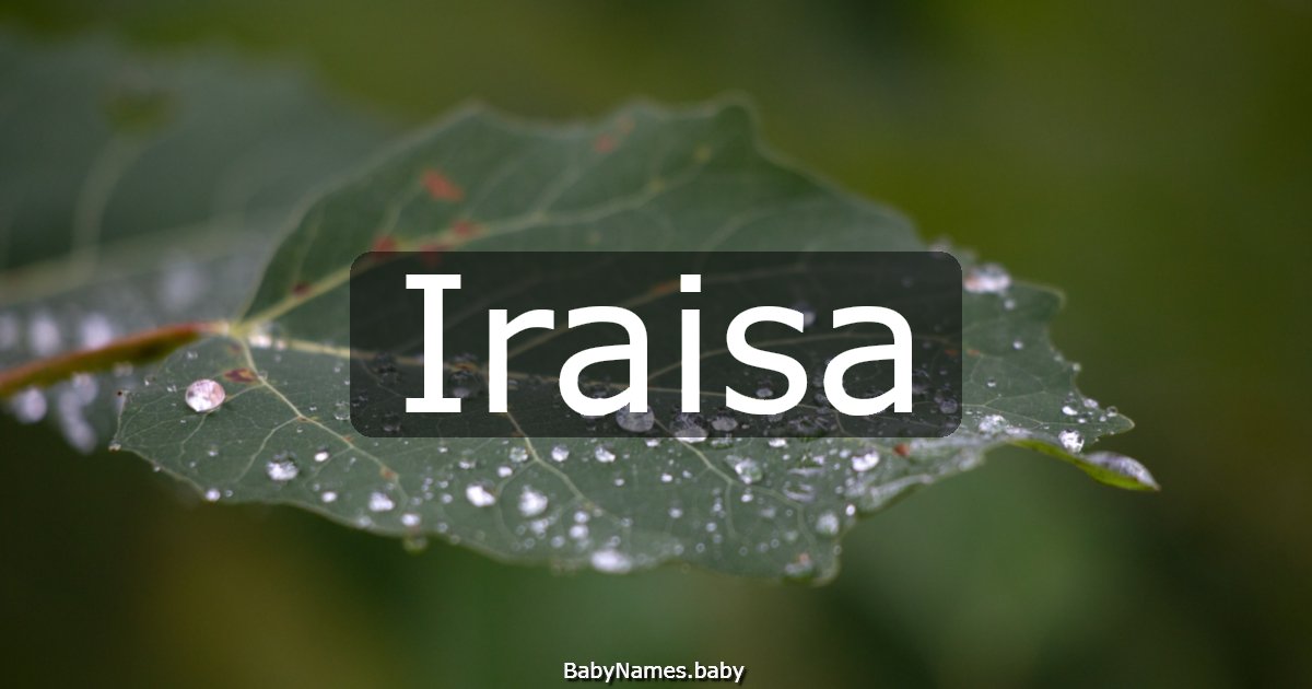 Iraisa