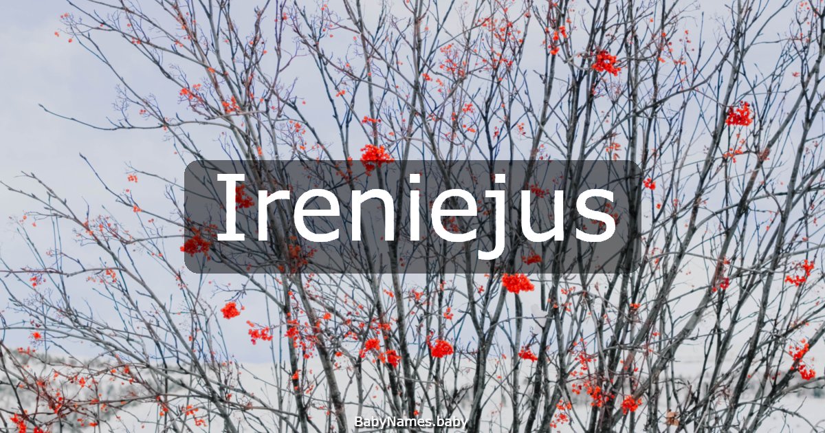 Ireniejus