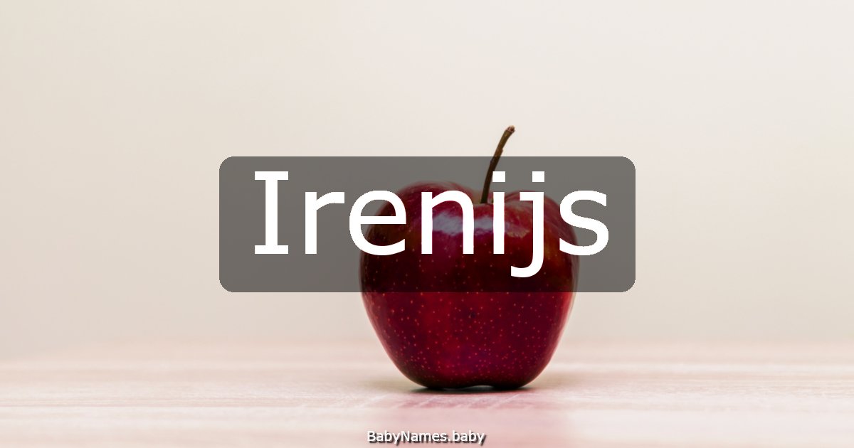 Irenijs
