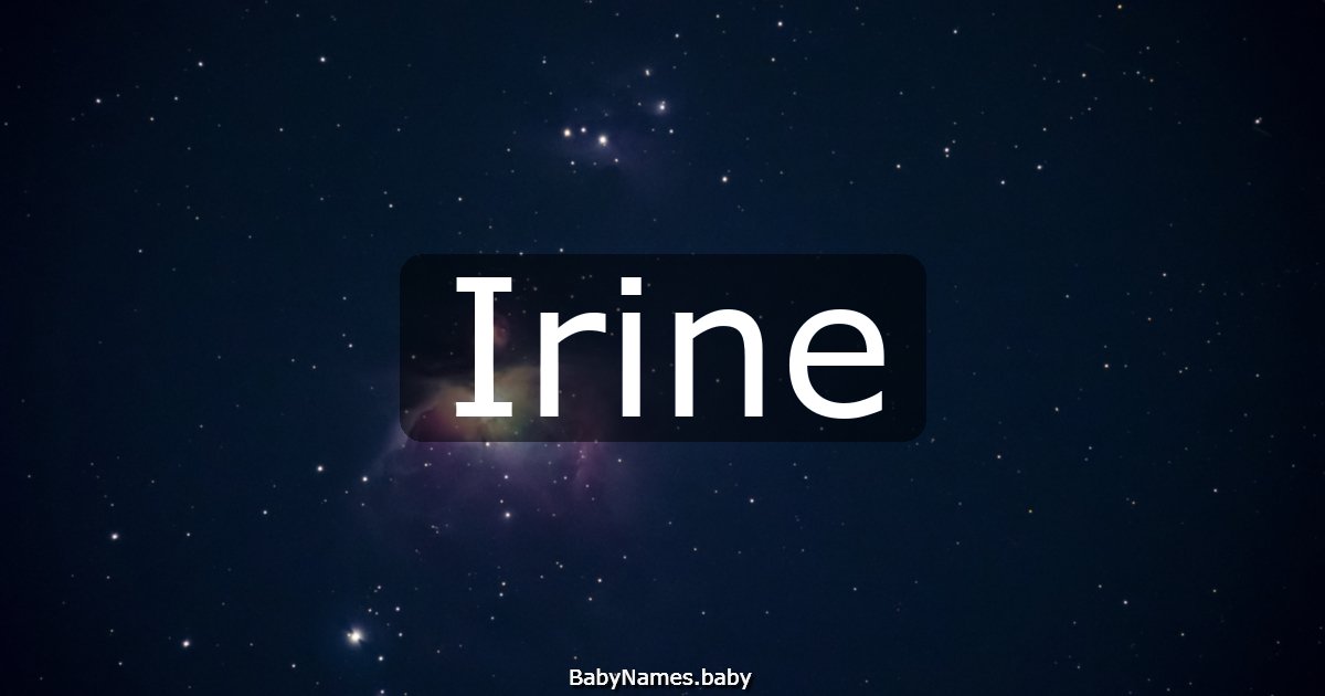 Irine