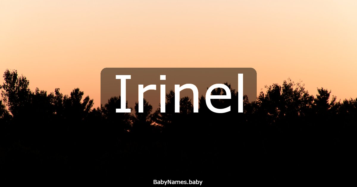 Irinel