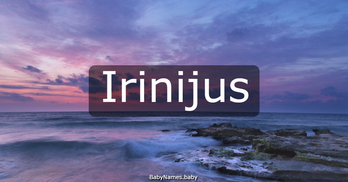 Irinijus