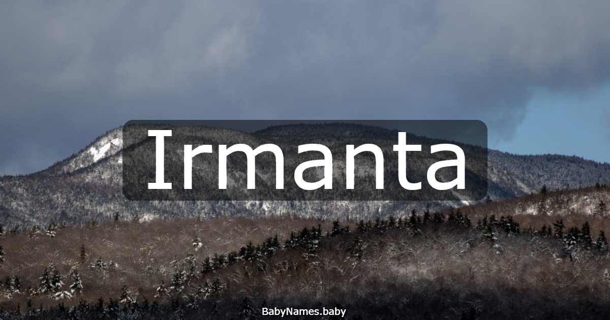 Irmanta