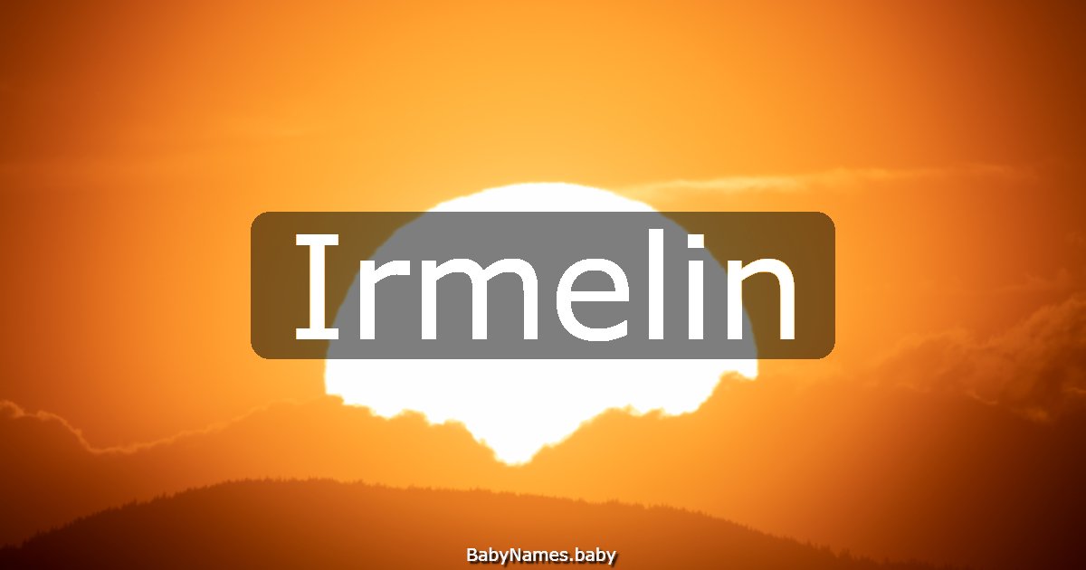 Irmelin