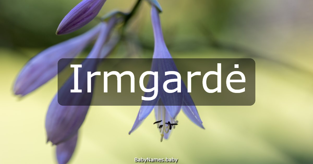 Irmgardė