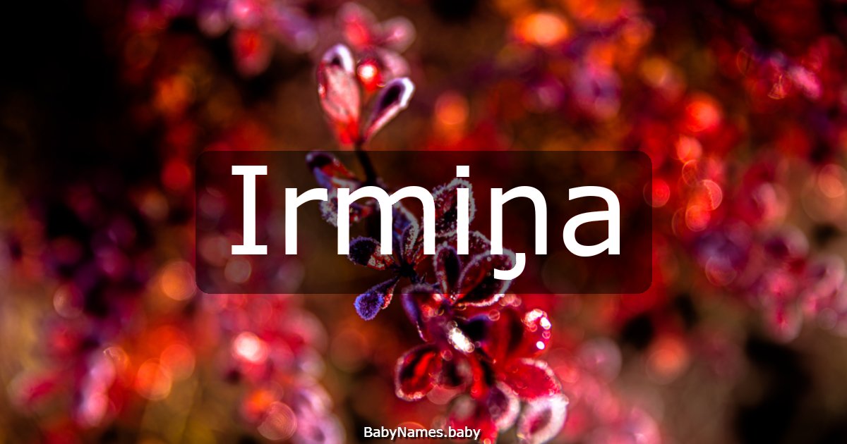 Irmiņa