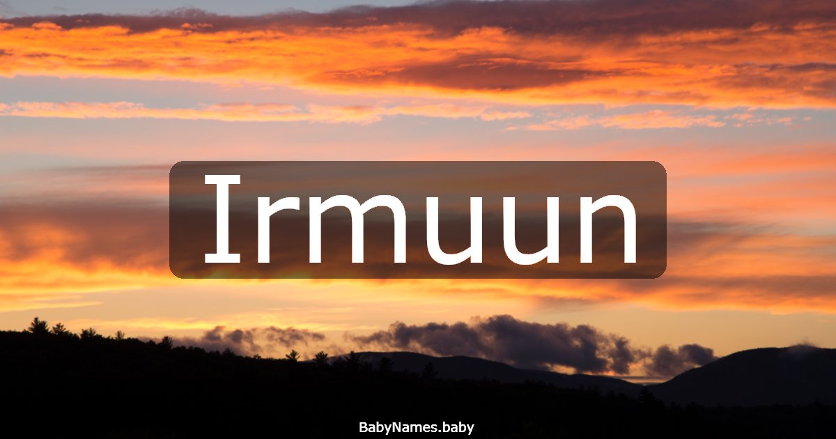 Irmuun