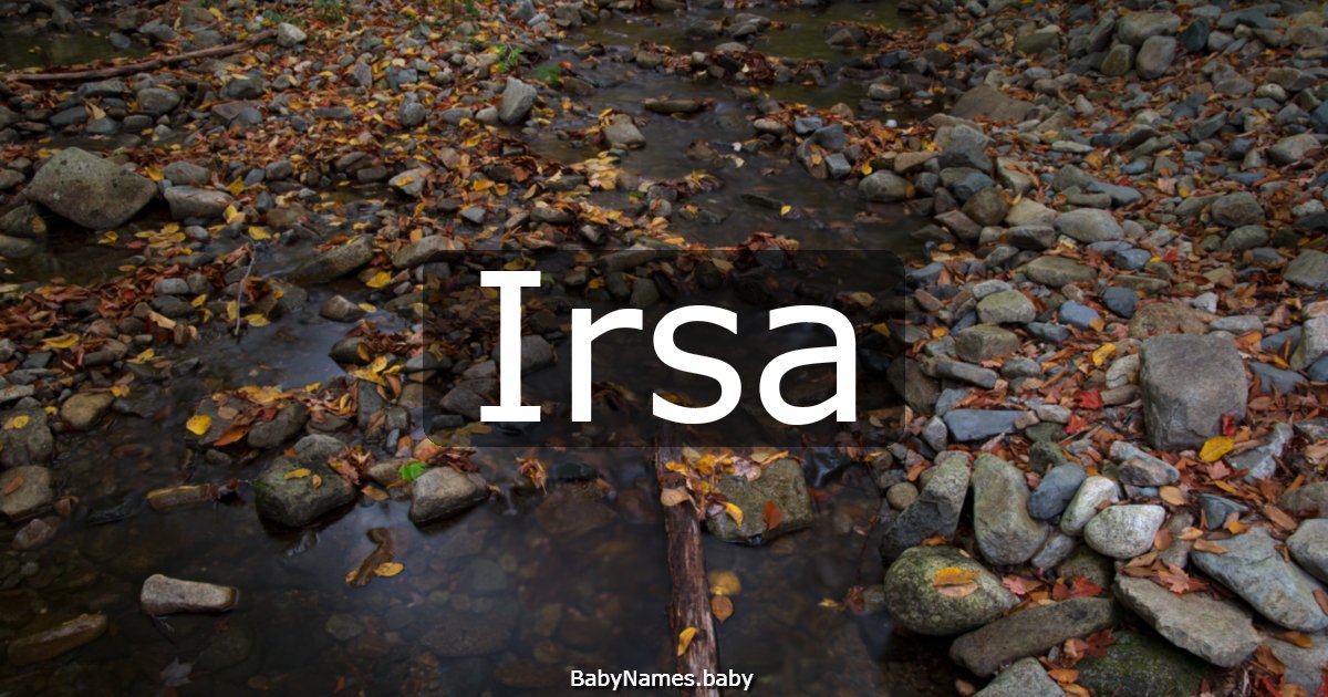 Irsa