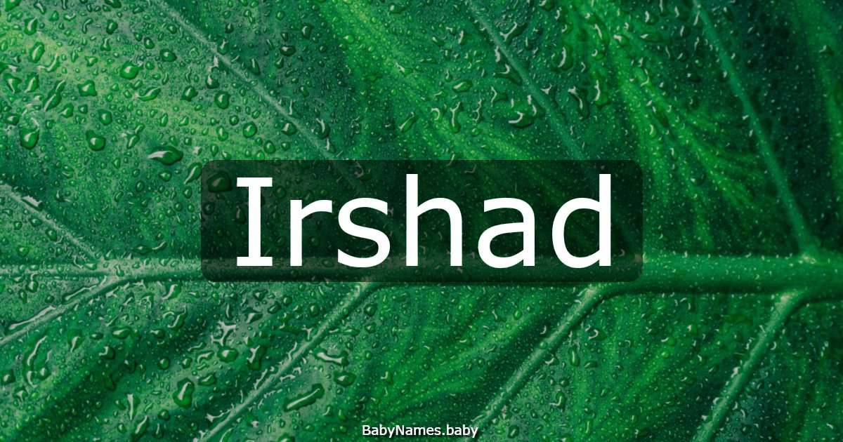 Irshad