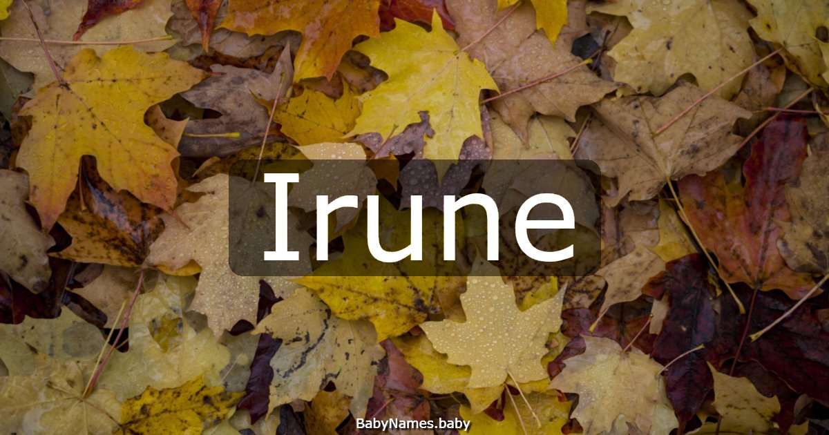 Irune
