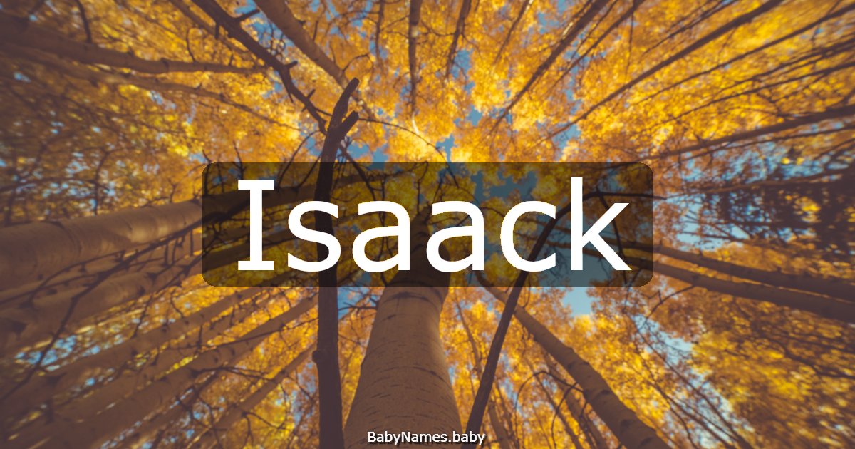 Isaack