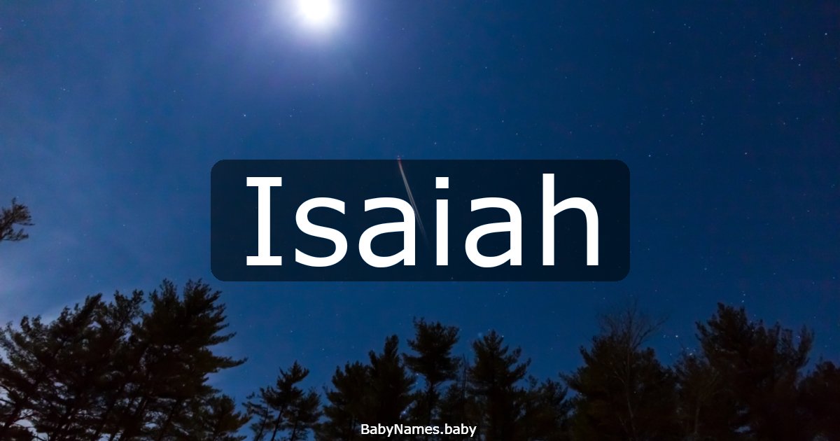 Isaiah