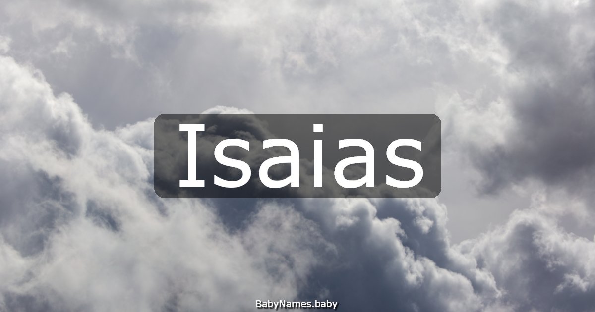 Isaias