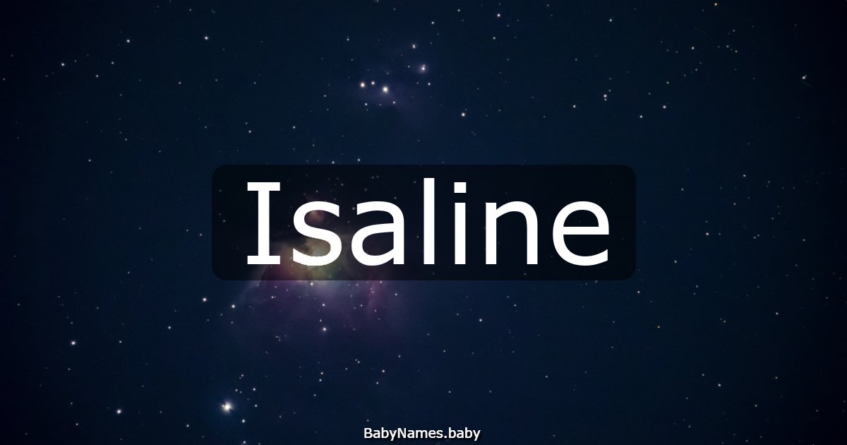Isaline