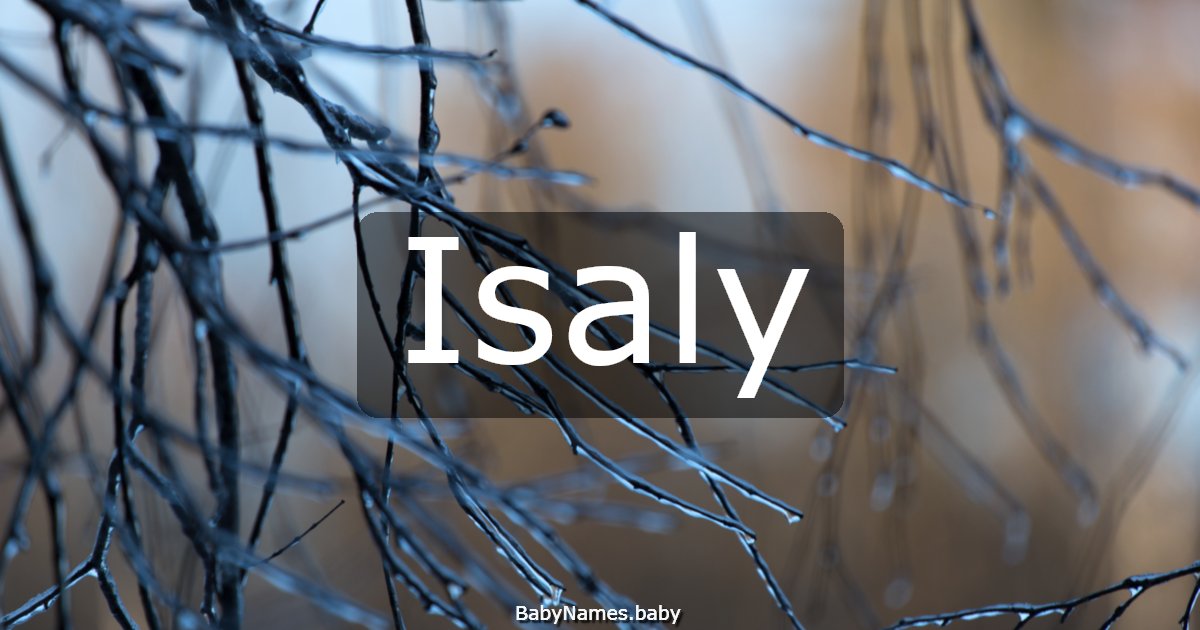 Isaly