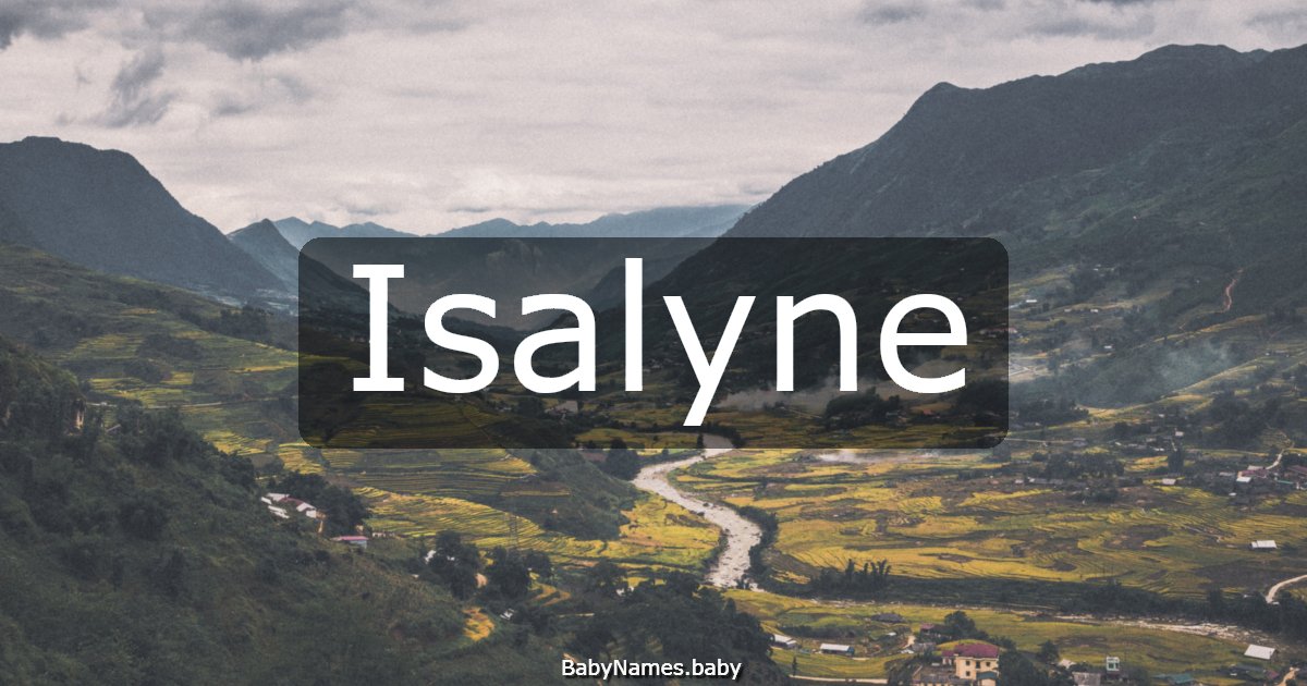 Isalyne