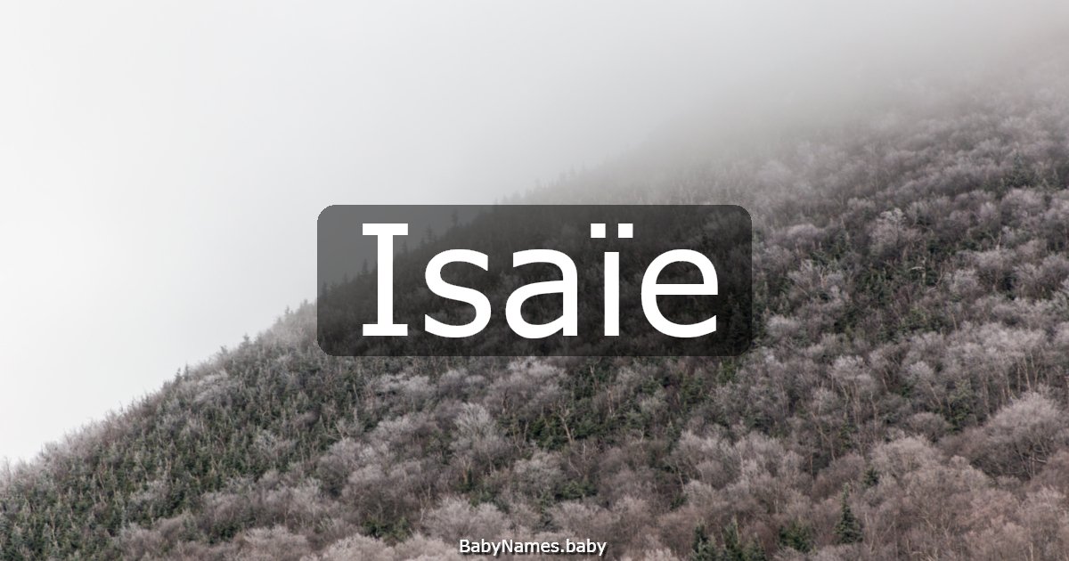 Isaïe