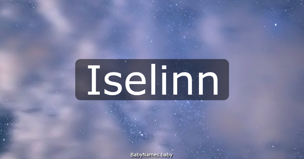 Iselinn