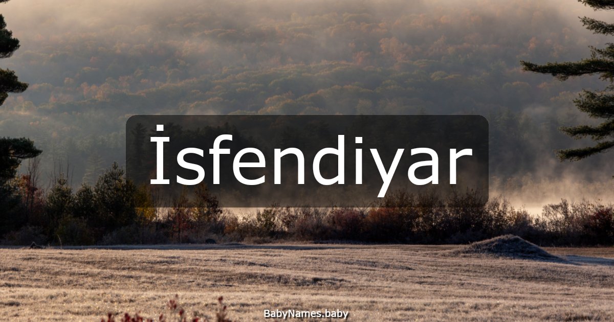İsfendiyar