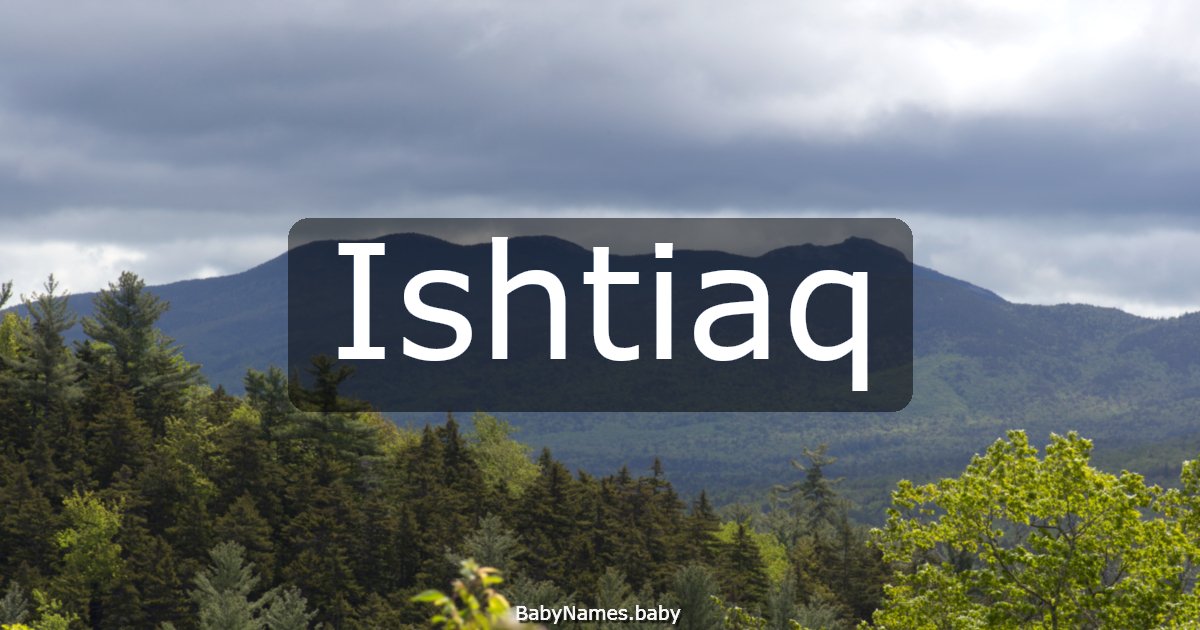 Ishtiaq