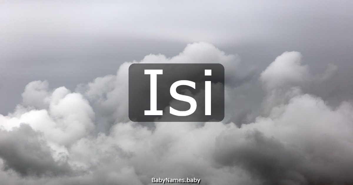 İsi