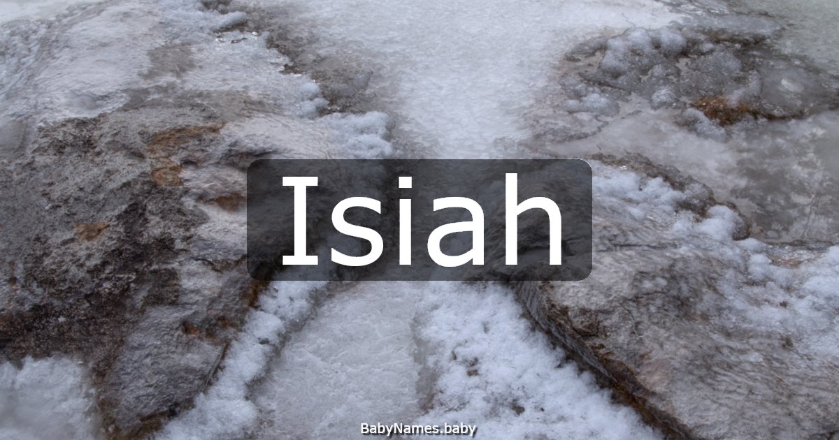 Isiah