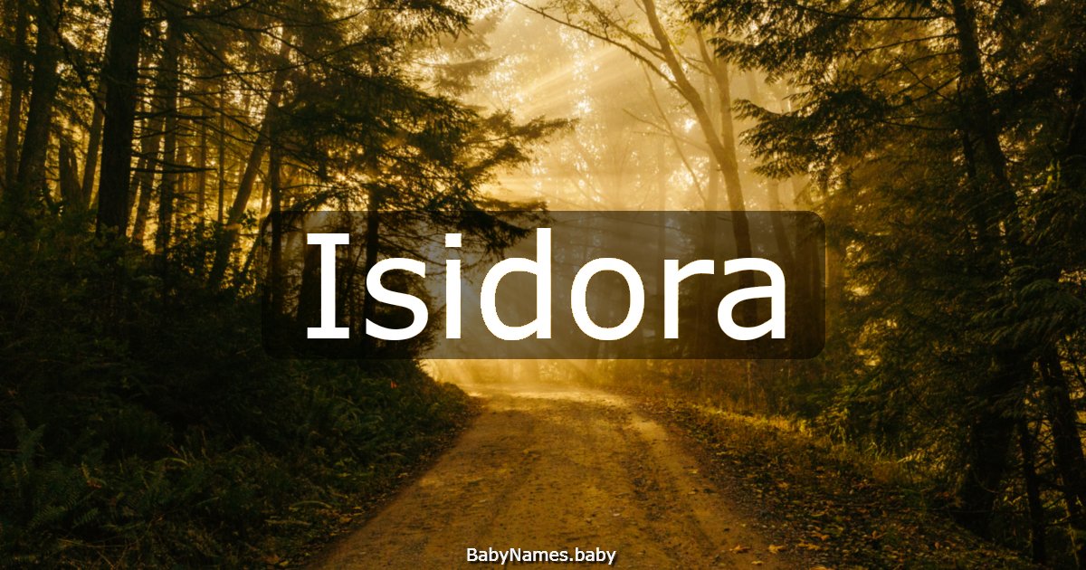 Isidora
