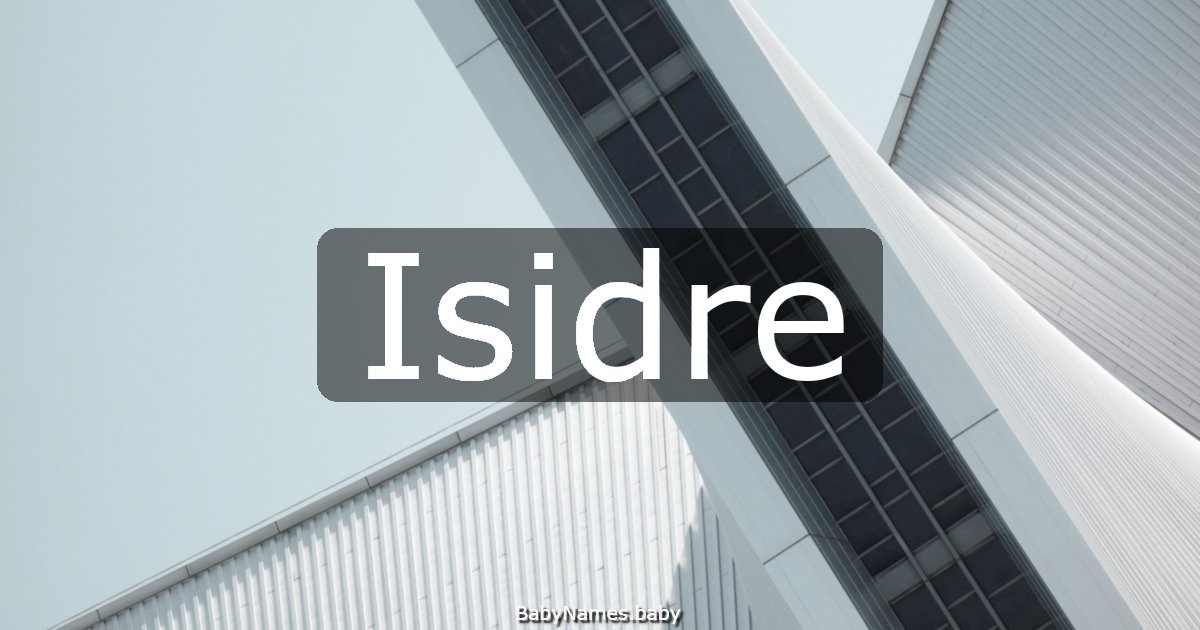 Isidre