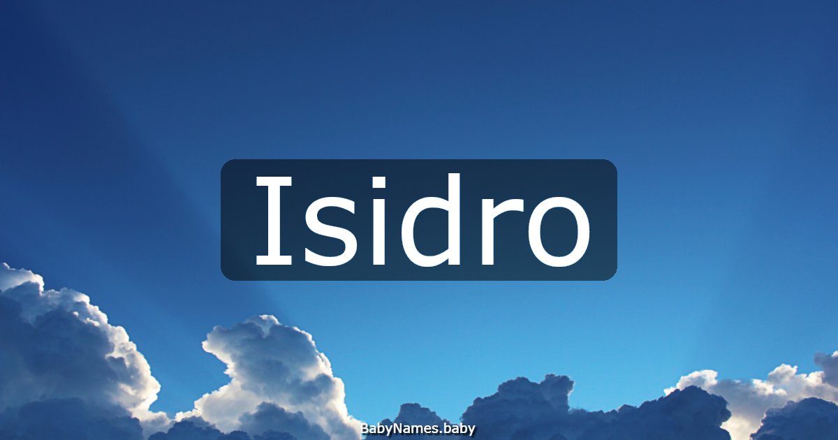 Isidro