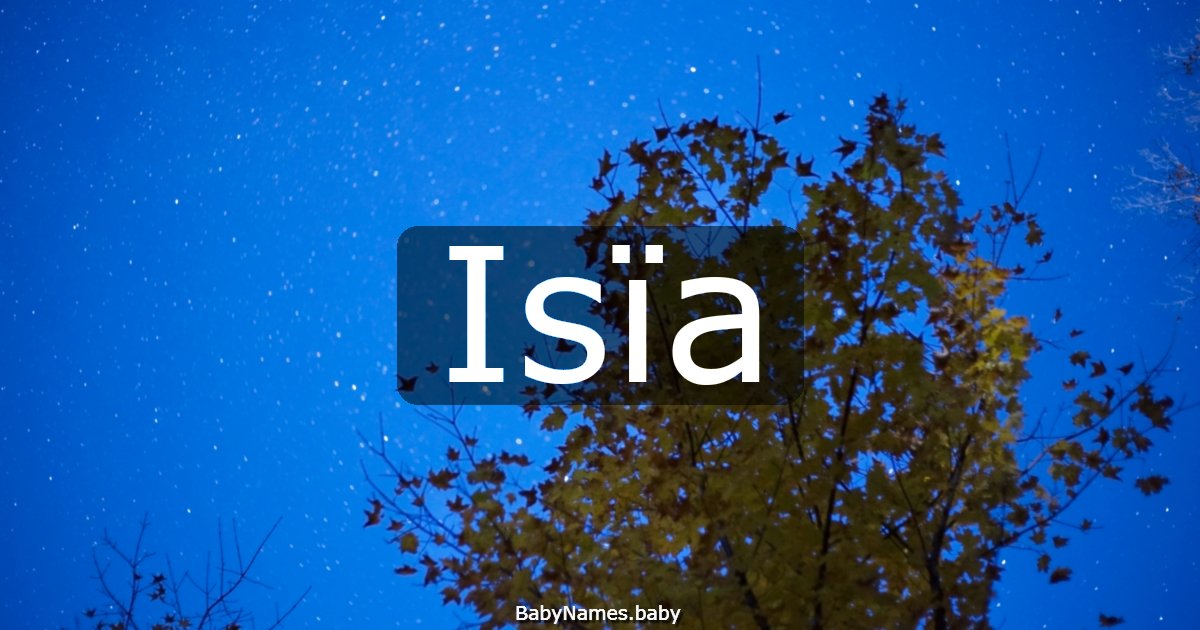Isïa