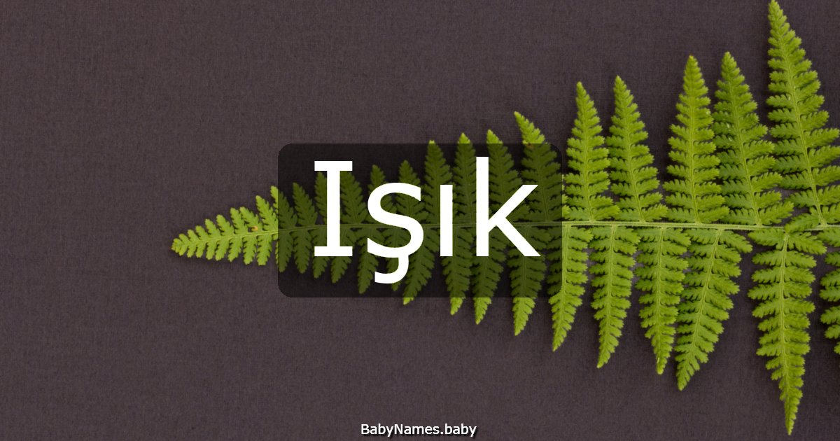 Işık