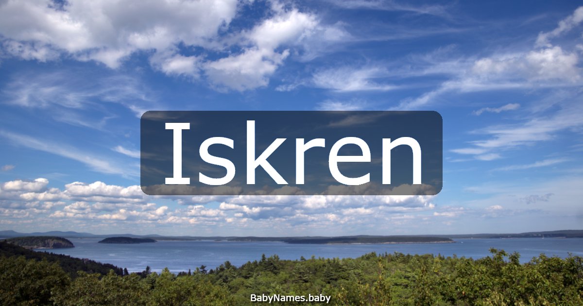 Iskren