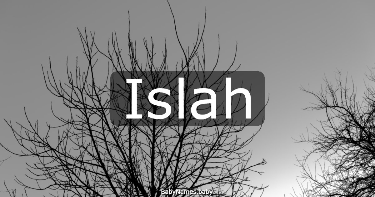 Islah