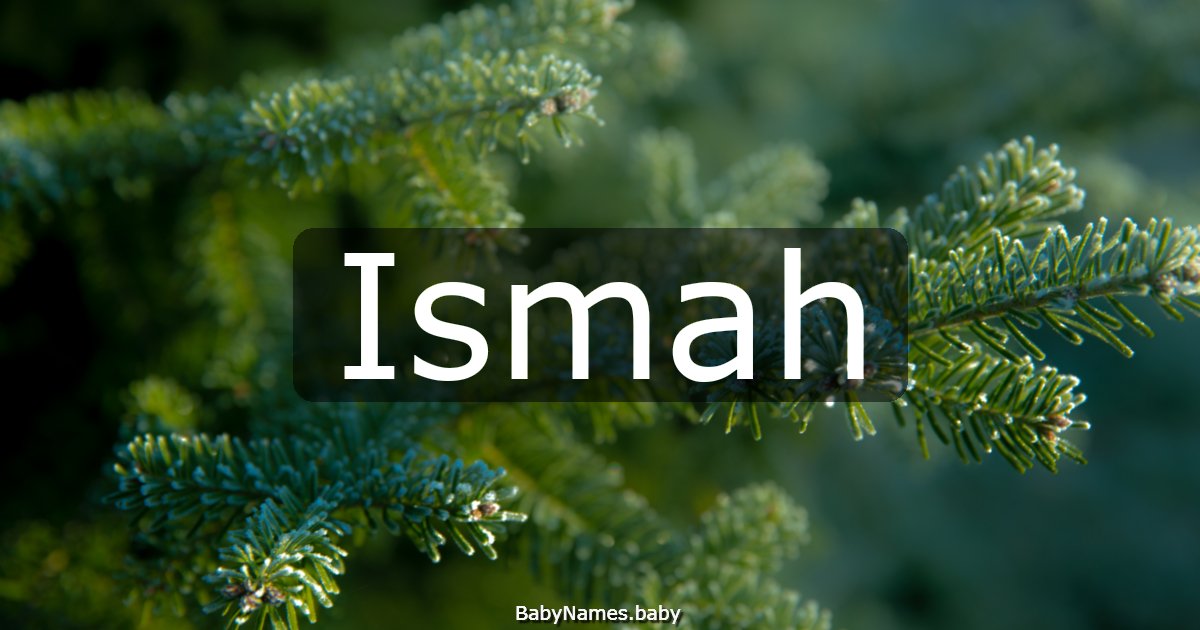 Ismah