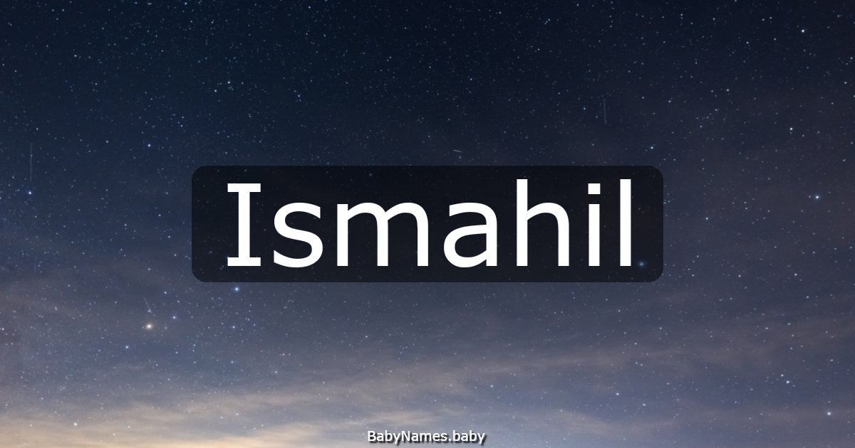 Ismahil
