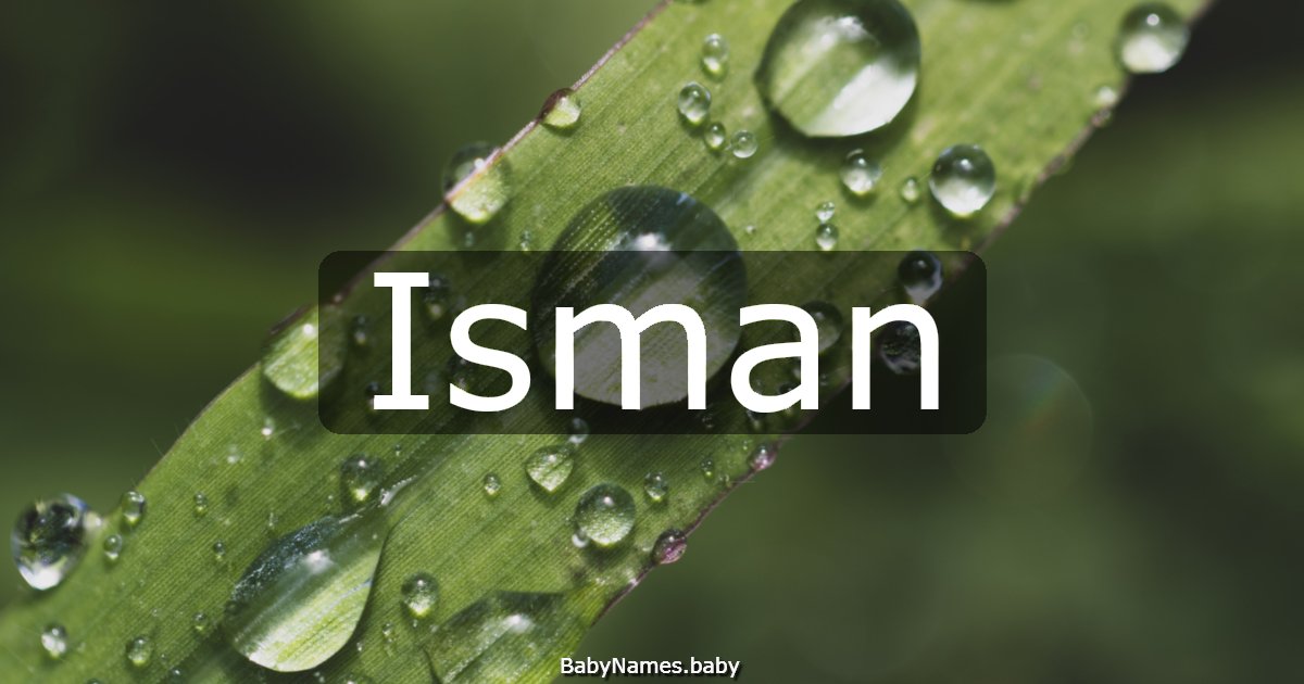 Isman