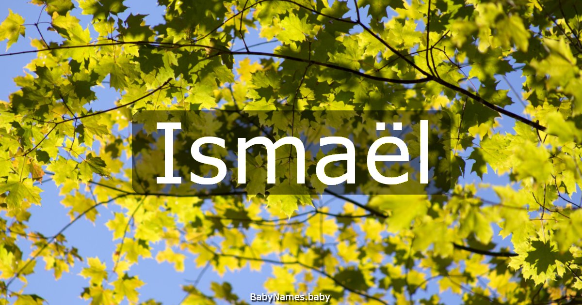 Ismaël