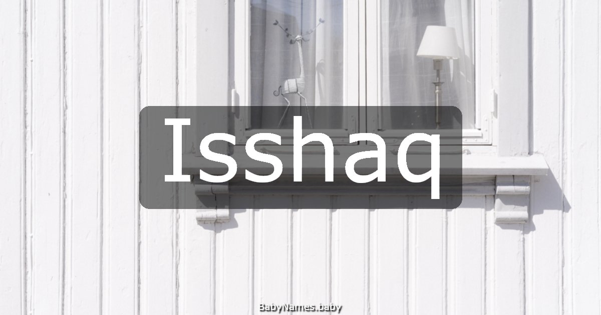Isshaq