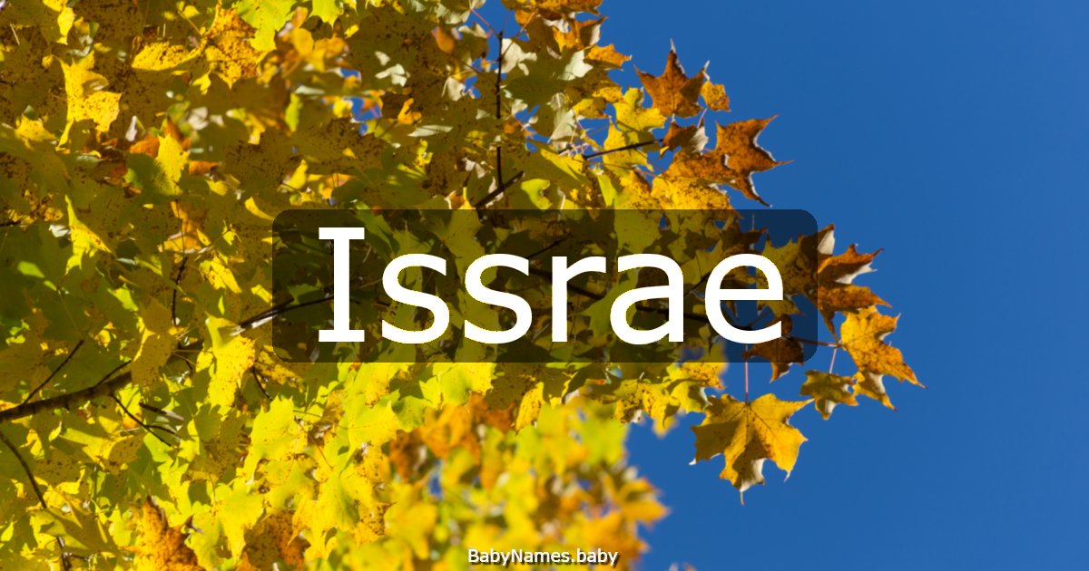 Issrae