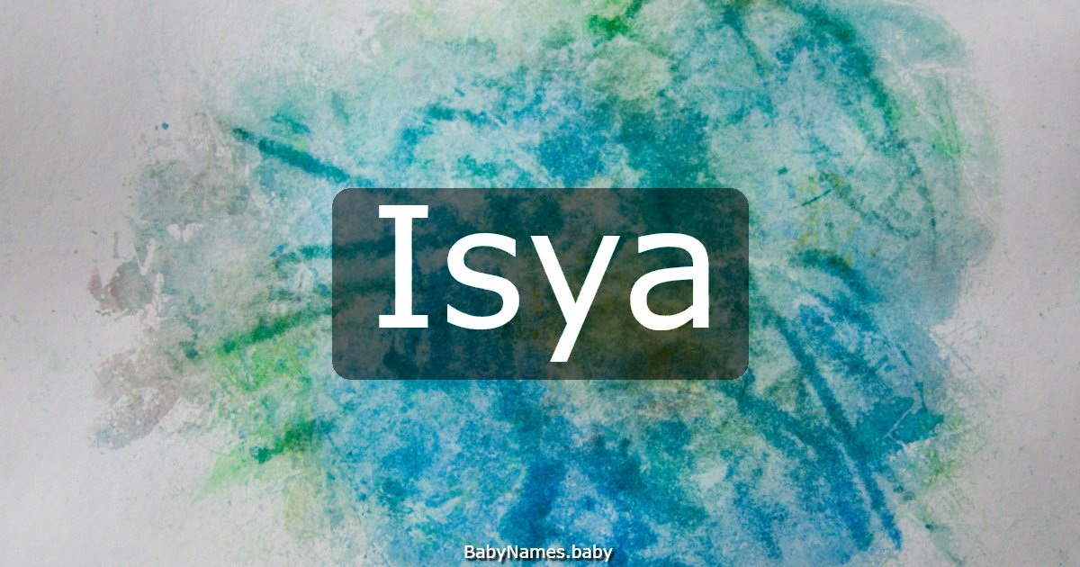 Isya