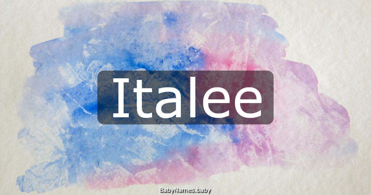 Italee